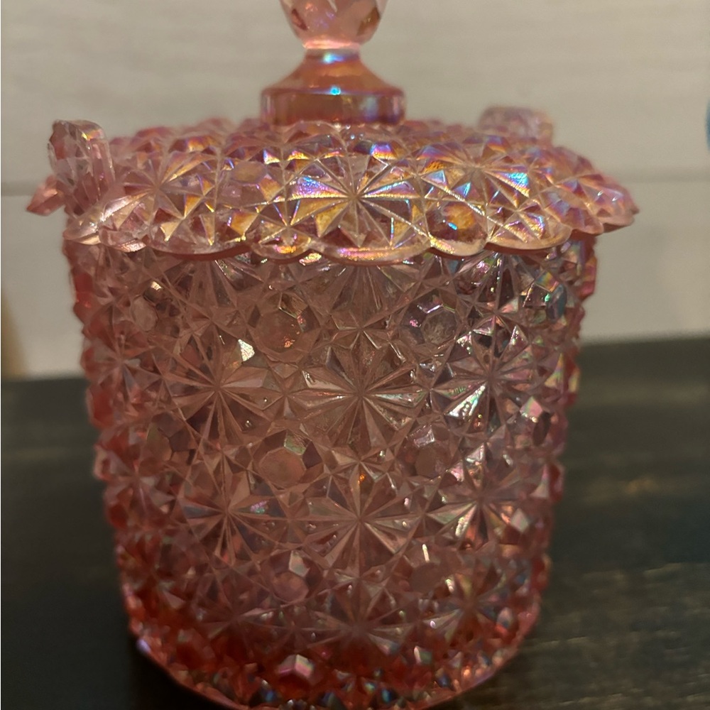 Fenton candy dishes with lid